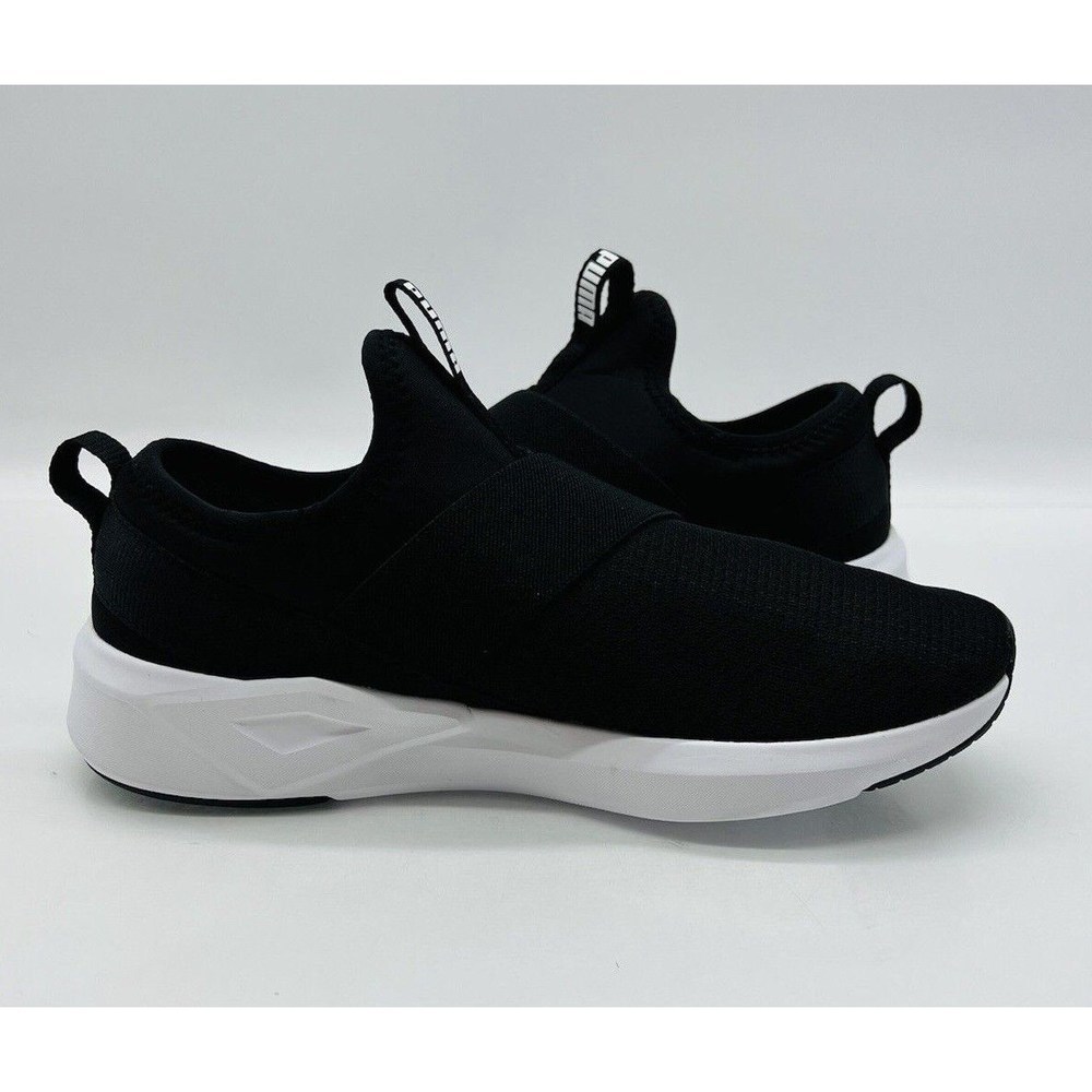 Puma Women's Chroma SoftFoam Athletic Slip-On Sneakers- Black, Various Sizes!!! - Picture 8 of 9